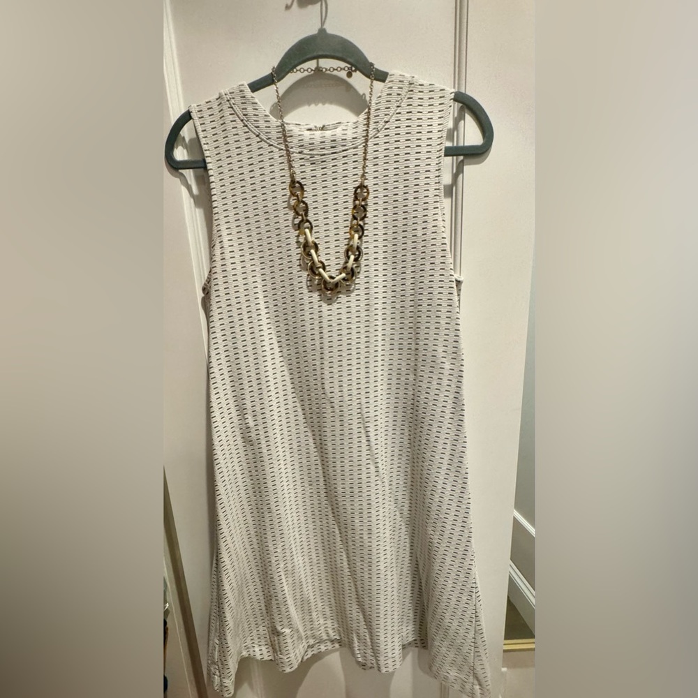 White mini dress